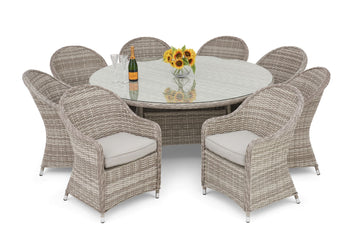 #3025 - Havana 8-Seater Dining Set 🍽️🌿